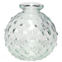 Produkt Mały szklany wazon Wazon kulisty przezroczysty Ø8,5cm W8cm