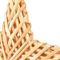 Produkt Gwiazdki dekoracyjne do zawieszania ozdób choinkowych rattan 19cm 3 szt.