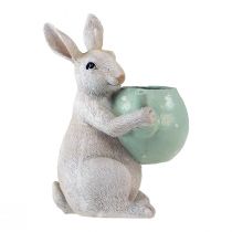 Produkt Dekoracyjny królik z czajniczkiem figura dekoracyjna dekoracja stołu Wielkanocnego wys. 22,5cm