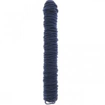Produkt Sznurek filcowy z nitką knotową, sznurek filcowy, sznurek wełniany niebieski 55m