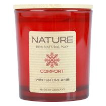 Produkt Świeca zapachowa w szklanej świecy z naturalnego wosku Winter Dreams 85×70mm
