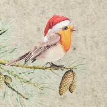 Produkt Mata filcowa na stół, filc Robin Grey 40×30cm, 4 sztuki