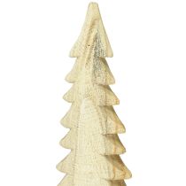 Produkt Drewniana choinka ozdoba świąteczna Paulownia naturalna wys. 54cm