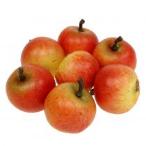 Sztuczne jabłka owocowe Cox 3,5cm 24szt
