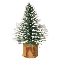 Produkt Mini choinki ośnieżony zimowy las Ø5cm wys.8cm 12 szt.