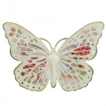 Produkt Dekoracja ścienna metalowa dekoracja w kształcie motyla w stylu wiejskim szer. 29,5 cm