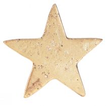 Produkt Obrączki na serwetki gwiazda złoto antyczny metal 6,5cm Ø4cm 4 szt