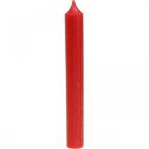 Produkt Świece prętowe świece czerwone ozdoba na świece bożonarodzeniowe Ø21/170mm 6szt