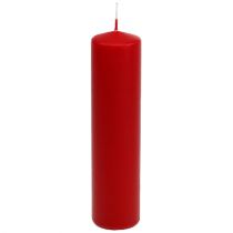 Świece filarowe czerwone Świece adwentowe świece czerwone 200/50mm 24szt