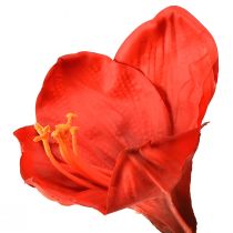 Produkt Sztuczny amarylis w kolorze jaskrawoczerwonym - eleganckie kwiaty do luksusowej dekoracji pokoju, 66 cm