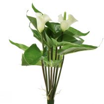 Produkt Calla Lily Kalla Sztuczne Kwiaty Białe Egzotyczne Kwiaty 34cm