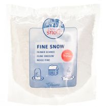 Produkt Dekoracyjny śnieg wykonany z PE sztucznego drobnego białego śniegu 75g