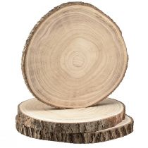 Produkt Krążki drewniane krążek drzewny Paulownia naturalny Ø26-28cm 3szt