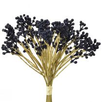 Produkt Sztuczne jagody niebieskie sztuczne rośliny 28cm 12 sztuk w pęczku