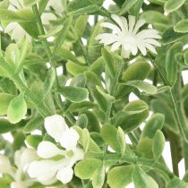 Produkt Kwiaty sztuczne białe Bukiet sztucznych kwiatów lodowa roślina biała 26cm