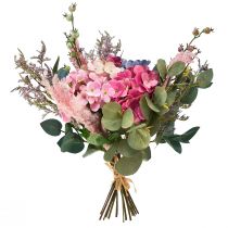 Produkt Bukiet ze sztucznych kwiatów Sztuczne hortensje Kwiaty sztuczne 50cm