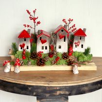 Produkt Figurki muchomora bajkowego krasnala – czerwone w białe kropki, 7,5 cm – magiczna dekoracja do ogrodu i domu – 6 sztuk