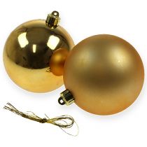 Produkt Bombka świąteczna złota 10cm 4szt