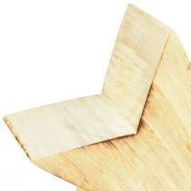 Produkt Rustykalna gwiazda dekoracyjna z drewna - wygląd naturalnego drewna, 20x7 cm - wszechstronna dekoracja pokoju