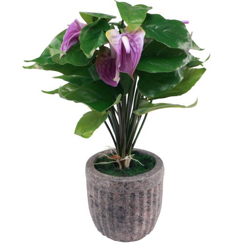 Produkt Sztuczne kwiaty sztuczne anturium sztuczne rośliny w doniczce 41cm