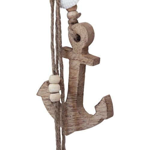 Produkt Dekoracyjny wieszak z drewna morskiego, konik morski, kotwica, ryba 60cm