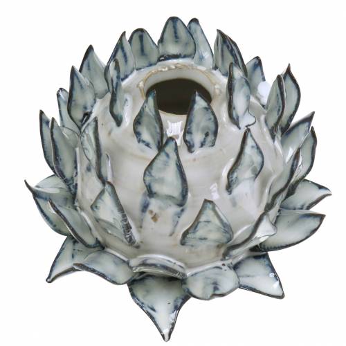 Produkt Dekovase Artikschocke Ceramic Blue, White Ø9,5cm H9cm