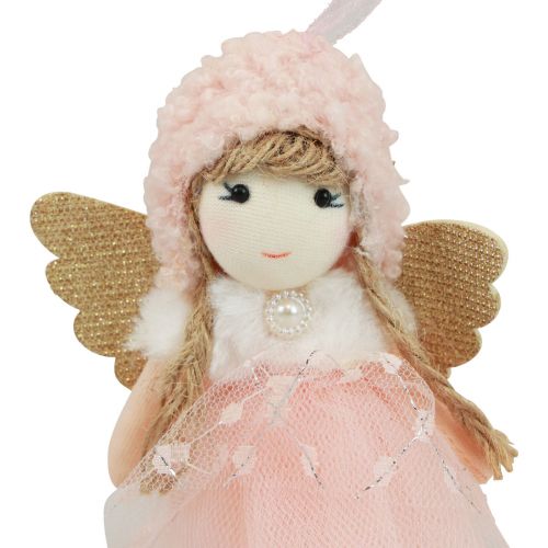 Produkt Dekoracja anioła Dekoracja choinkowa Figurka świąteczna tiulowa W11cm 1 szt