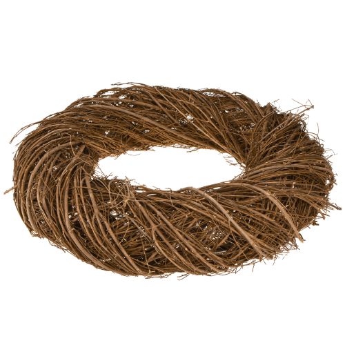 Produkt Duży dekoracyjny wianek wiązowy naturalny wianek wykonany z gałęzi Ø50cm