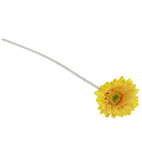 Produkt Kwiaty sztuczne Gerbera żółte 45cm