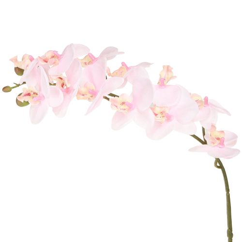 Produkt Sztuczne Orchidee Jasnoróżowe Sztuczne Kwiaty Prawdziwy Dotyk 58cm 2szt