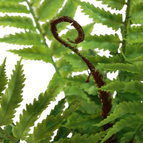 Produkt Sztuczna roślina Sztuczna paproć Ozdobne liście paproci Zielone 40,5 cm