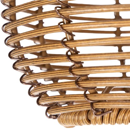 Produkt Lampa ogrodowa solarna w stylu rattanowym, na romantyczne wieczory na zewnątrz, 86 cm