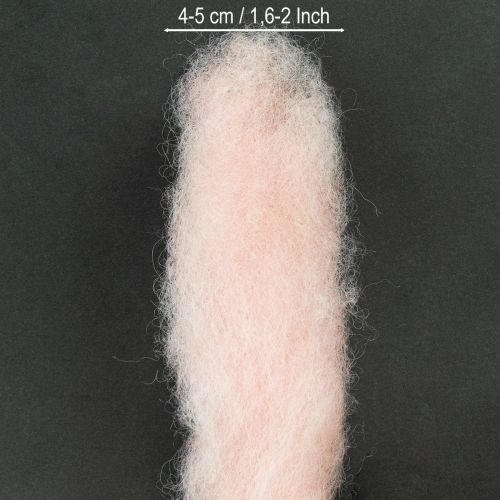 Produkt Lunte Pink Wool Lunte Natural Wool Wodoodporna, trwała w kolorze 5 cm 10 m