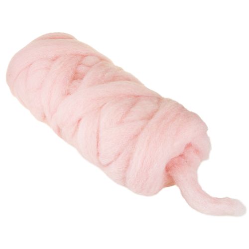 Produkt Lunte Pink Wool Lunte Natural Wool Wodoodporna, trwała w kolorze 5 cm 10 m