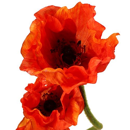 Produkt Maki sztuczne kwiaty sztuczne pomarańczowe 58cm–74cm 3szt