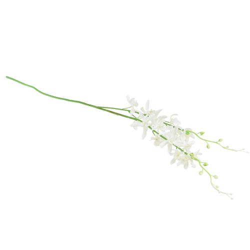 Produkt Storczyki sztuczne Oncidium sztuczne kwiaty białe 90cm