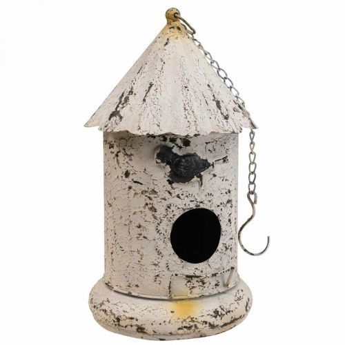 Produkt Ozdobny domek dla ptaków, dekoracja wisząca dekoracja ogrodowa metal W36cm