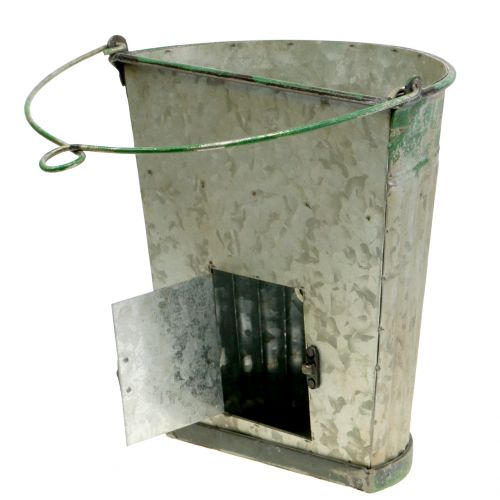 Produkt Dekoracyjny domek dla ptaków do zawieszenia w kolorze antycznej zieleni, wys. 26 cm