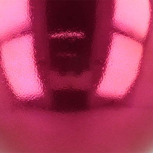 Produkt Bombka choinkowa plastikowa duża różowa Ø14cm