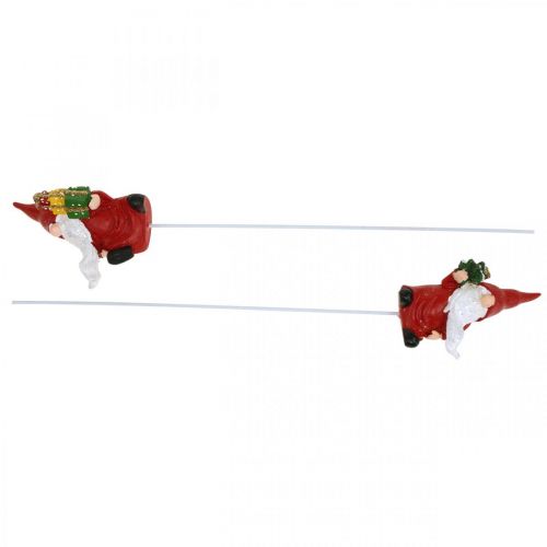 Produkt Krasnal bożonarodzeniowy wtyczka dekoracyjna krasnal Mikołaj 7cm 4 szt