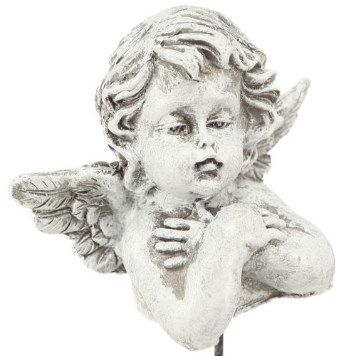 Produkt Ozdoba nagrobna aniołek na patyczku dekoracja do aranżacji 5,5cm 4szt