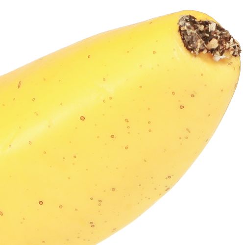 Produkt Sztuczna dekoracja bananowa w kolorze żółtym, sztuczny owoc jak prawdziwy 18cm