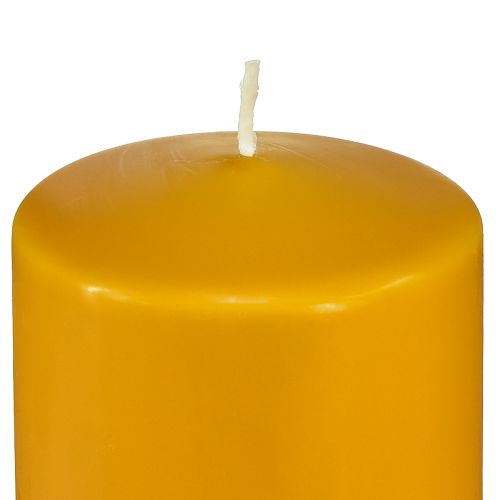 Produkt Świeca okrągła PURE żółte miodowe świece Wenzel 130/70mm