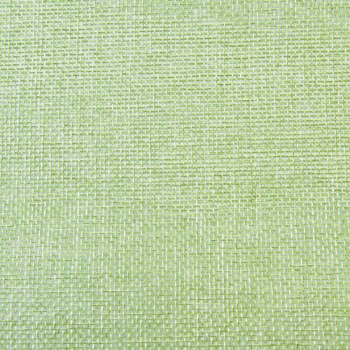 Produkt Bieżnik zielony jasnozielony z jutą, tkanina dekoracyjna 29×450cm - Elegancki bieżnik do świątecznej dekoracji