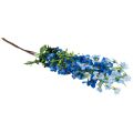 Floristik24 Delphinium Delphinium Sztuczne Kwiaty Niebieskie 78cm 3szt