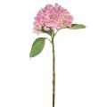 Floristik24 Hortensja sztuczny różowy sztuczny kwiat różowy Ø15,5cm 45cm